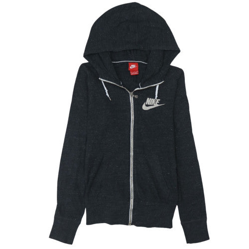 Mens UK Size S Nike Black Full Zip Hoodie