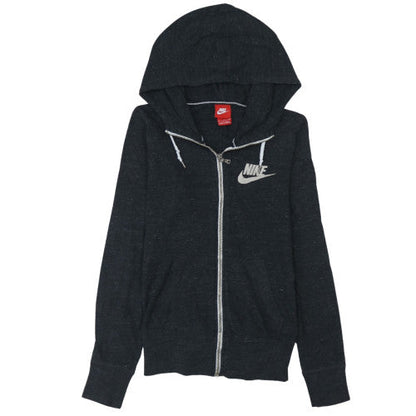 Mens UK Size S Nike Black Full Zip Hoodie