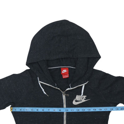 Mens UK Size S Nike Black Full Zip Hoodie