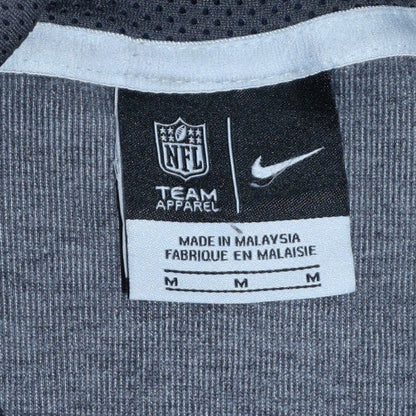 Mens UK Size M Nike Blue Pullover Hoodie