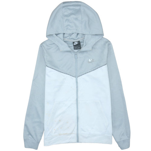 Boys UK Size XL Nike Blue Full Zip Hoodie