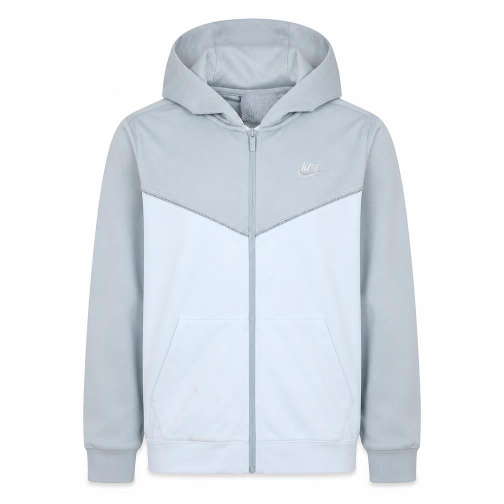 Boys UK Size XL Nike Blue Full Zip Hoodie