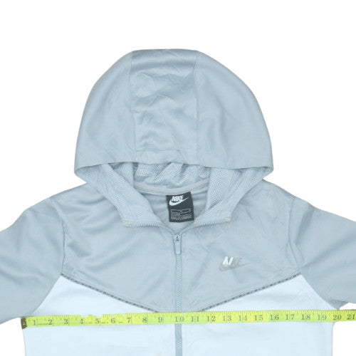 Boys UK Size XL Nike Blue Full Zip Hoodie