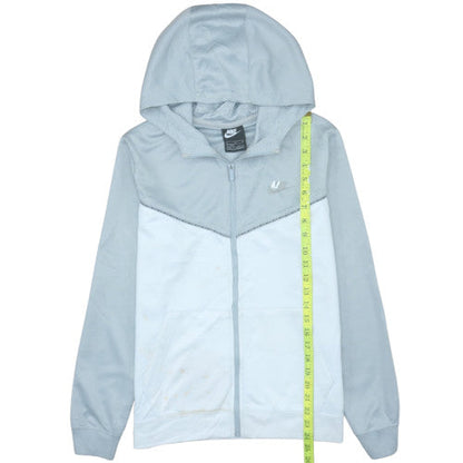 Boys UK Size XL Nike Blue Full Zip Hoodie