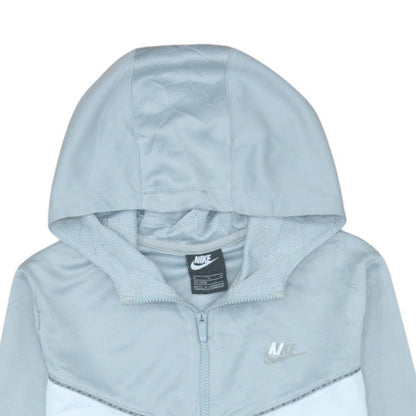 Boys UK Size XL Nike Blue Full Zip Hoodie