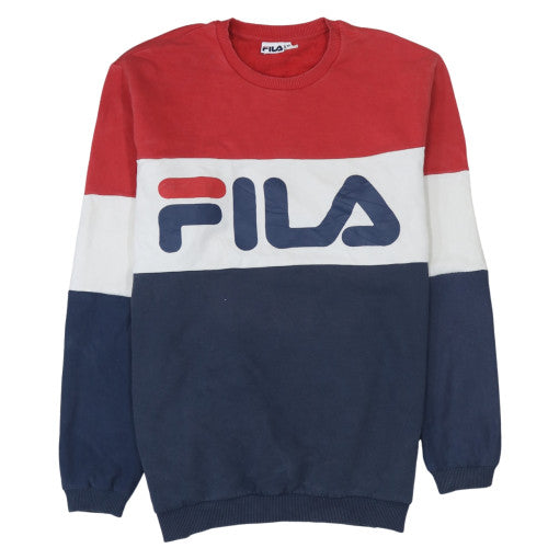 Mens UK Size M FILA Multicoloured Pullover Sweatshirt