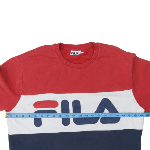 Mens UK Size M FILA Multicoloured Pullover Sweatshirt