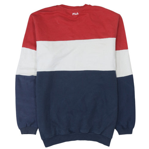 Mens UK Size M FILA Multicoloured Pullover Sweatshirt