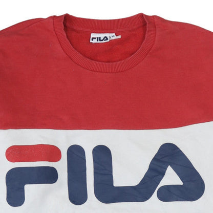 Mens UK Size M FILA Multicoloured Pullover Sweatshirt