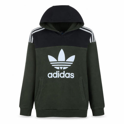 Boys UK Size L adidas Green Pullover Hoodie