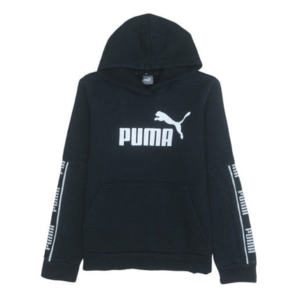 Womens UK Size L PUMA Black Pullover Hoodie