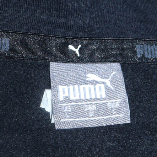 Womens UK Size L PUMA Black Pullover Hoodie