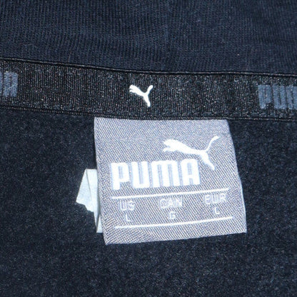 Womens UK Size L PUMA Black Pullover Hoodie