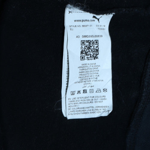 Womens UK Size L PUMA Black Pullover Hoodie