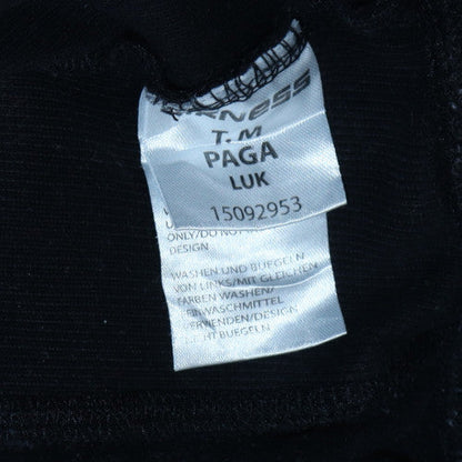 Mens UK Size M Airness Black Full Zip Hoodie