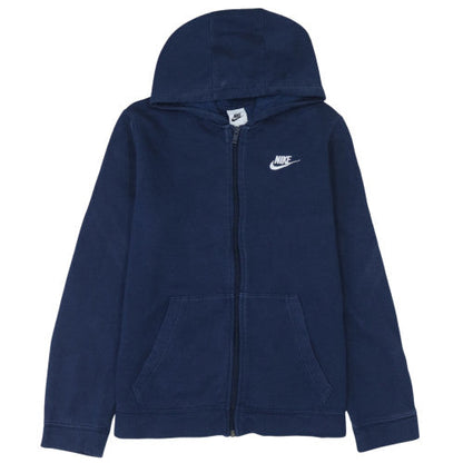 Boys UK Size XL Nike Blue Full Zip Hoodie