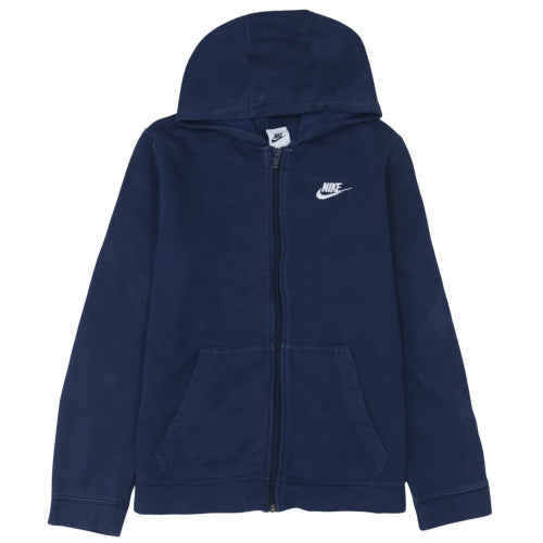 Boys UK Size XL Nike Blue Full Zip Hoodie