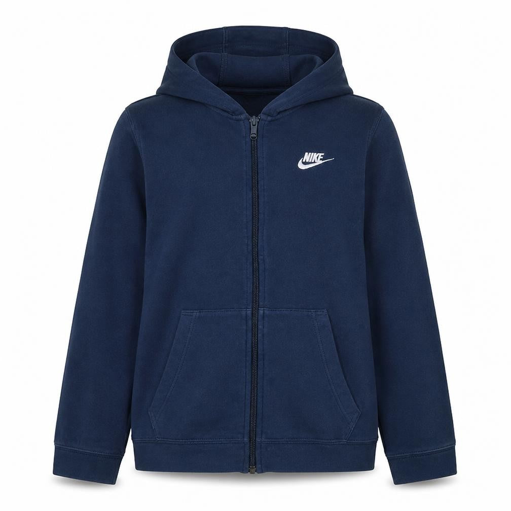 Boys UK Size XL Nike Blue Full Zip Hoodie
