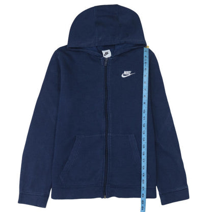 Boys UK Size XL Nike Blue Full Zip Hoodie