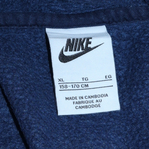Boys UK Size XL Nike Blue Full Zip Hoodie