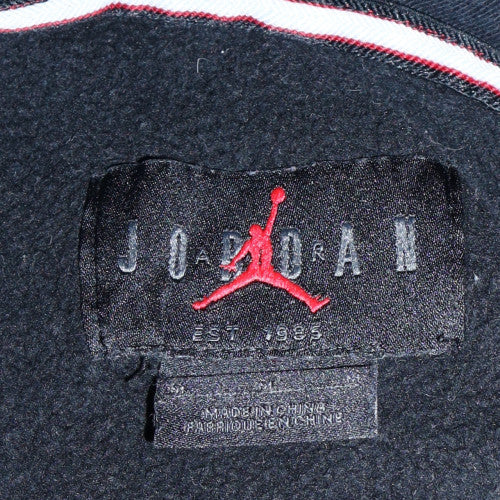 Mens UK Size M Jordan Black Pullover Hoodie
