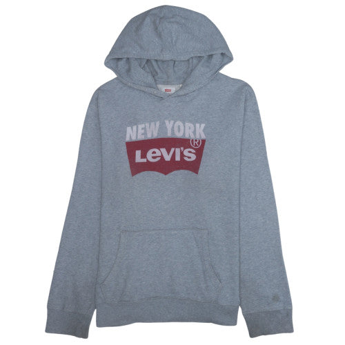 Mens UK Size XL Levi's Grey Pullover Hoodie