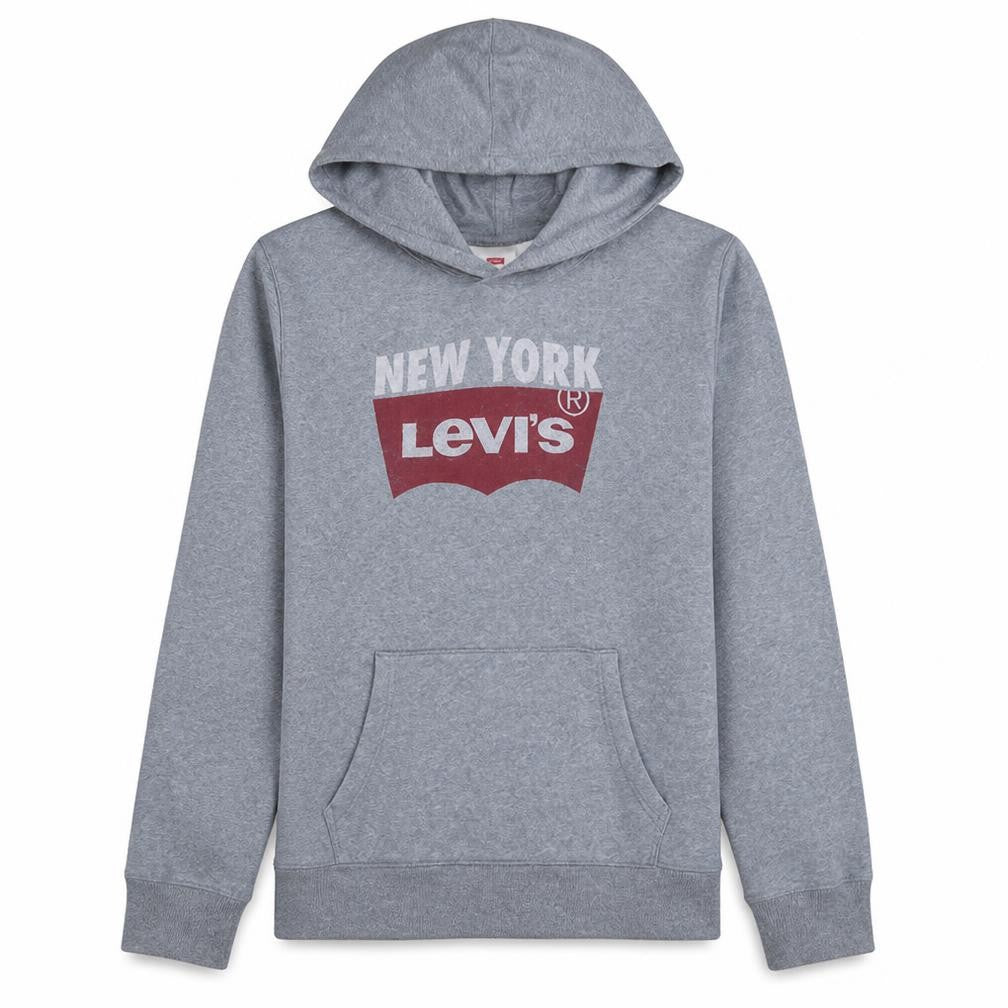 Mens UK Size XL Levi's Grey Pullover Hoodie