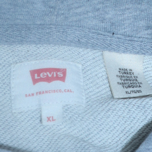Mens UK Size XL Levi's Grey Pullover Hoodie