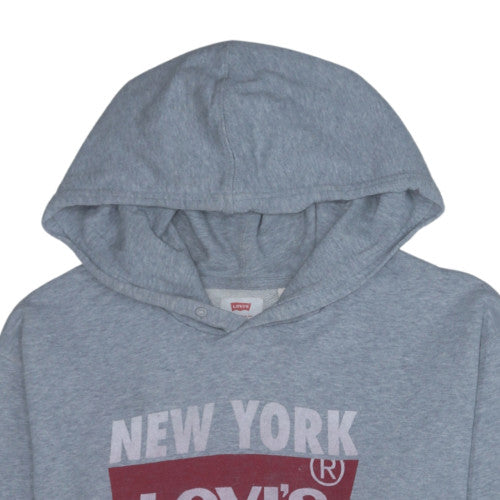 Mens UK Size XL Levi's Grey Pullover Hoodie
