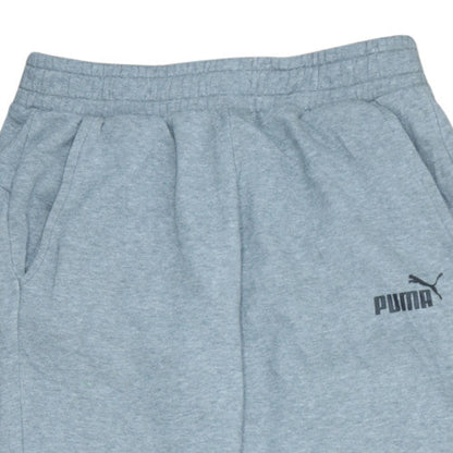 Puma Men’s Grey Sweatpants Size M Regular Fit Fleece Joggers