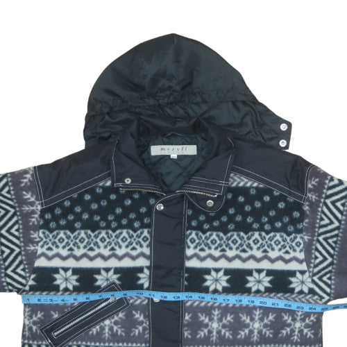 Mens UK Size 38 Meryll Jeans Blue Parka Coat