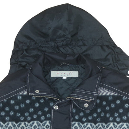 Mens UK Size 38 Meryll Jeans Blue Parka Coat
