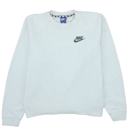Mens UK Size L Nike White Pullover Sweatshirt