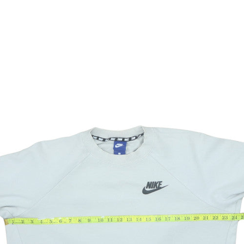 Mens UK Size L Nike White Pullover Sweatshirt