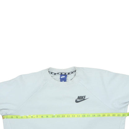 Mens UK Size L Nike White Pullover Sweatshirt