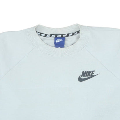 Mens UK Size L Nike White Pullover Sweatshirt