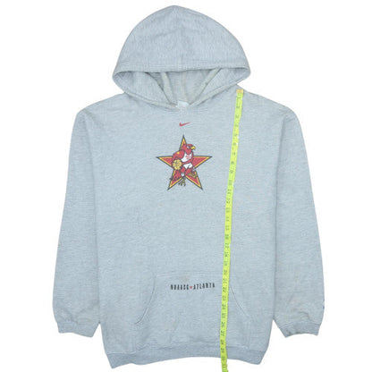 Mens UK Size 2XL Nike Grey Pullover Hoodie