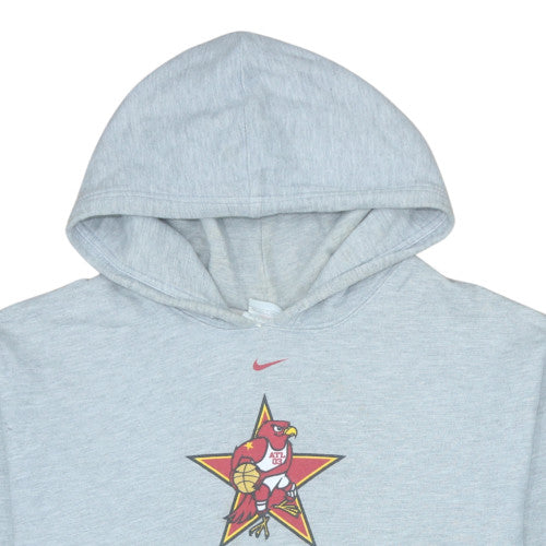 Mens UK Size 2XL Nike Grey Pullover Hoodie