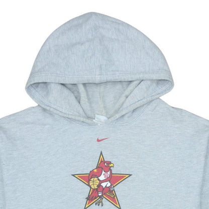 Mens UK Size 2XL Nike Grey Pullover Hoodie
