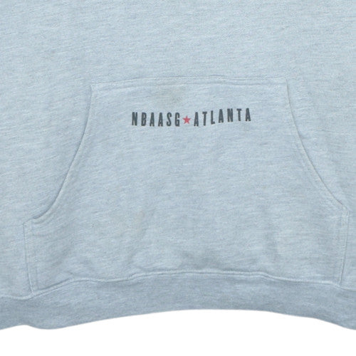 Mens UK Size 2XL Nike Grey Pullover Hoodie