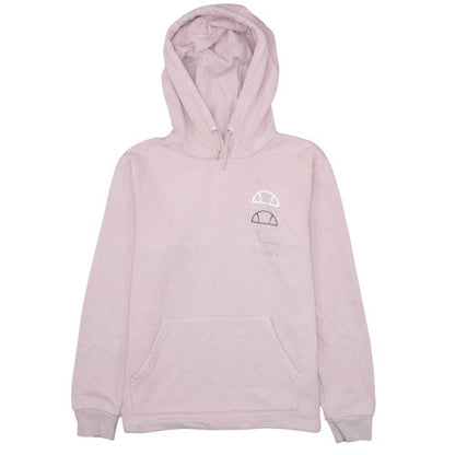 Womens UK Size 8 ellesse Pink Pullover Hoodie