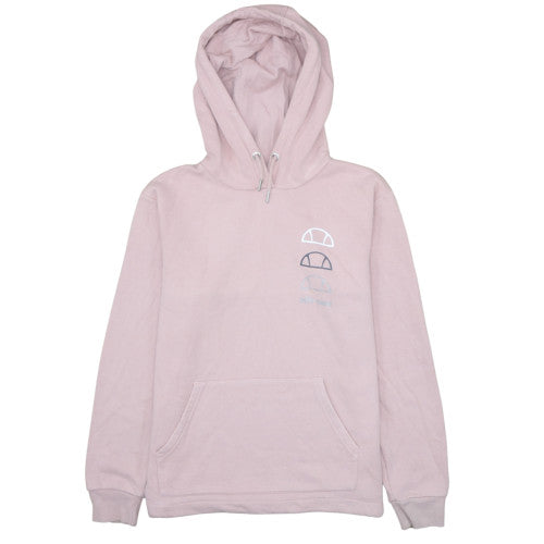 Womens UK Size 8 ellesse Pink Pullover Hoodie