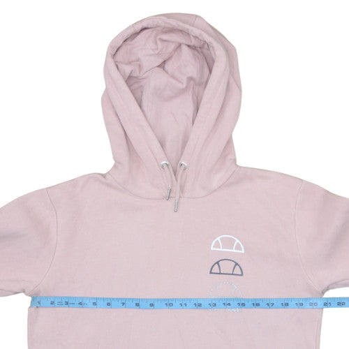 Womens UK Size 8 ellesse Pink Pullover Hoodie