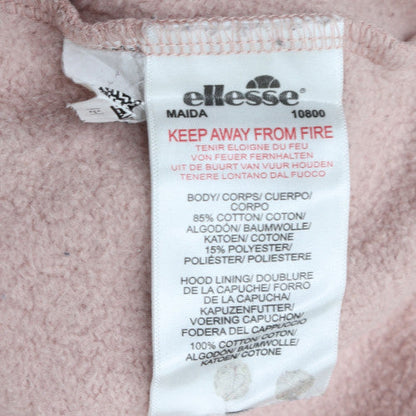 Womens UK Size 8 ellesse Pink Pullover Hoodie