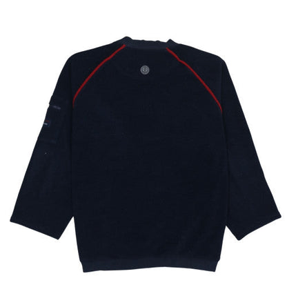 Mens UK Size XL Fred Perry Blue Pullover Sweatshirt