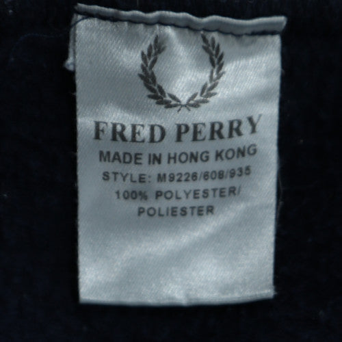 Mens UK Size XL Fred Perry Blue Pullover Sweatshirt