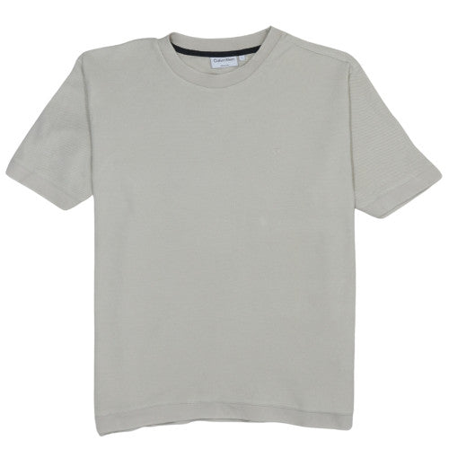 Mens UK Size L Calvin Klein Beige  T-Shirt