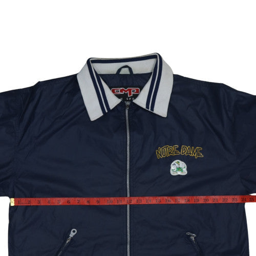 CMP Men's Blue Varsity Notre Dame Jacket Size S