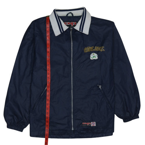 CMP Men's Blue Varsity Notre Dame Jacket Size S