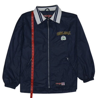 CMP Men's Blue Varsity Notre Dame Jacket Size S